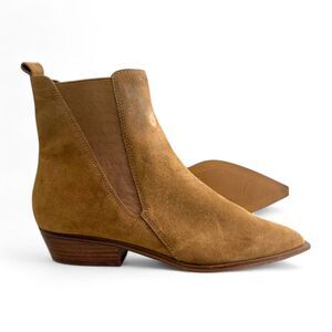 NINE WEST Women's Danzy Chelsea Pointy Toe Booties, NWOB! Size 9.5